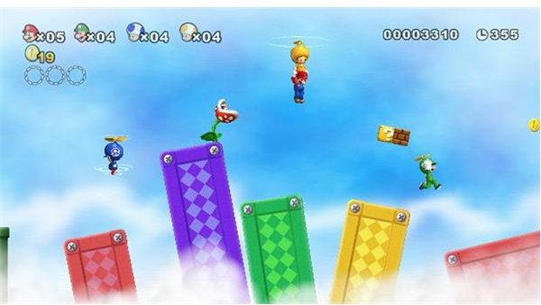 super mario bros wii cheats world 1