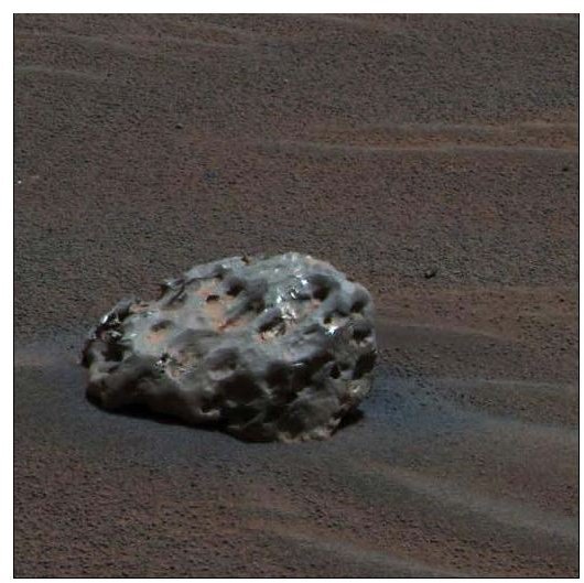 Iron Meteorite on Mars