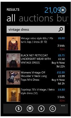 Win Auctions on Windows Phone: Ebay App User Guide