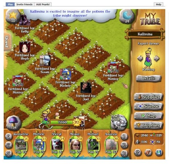 games like the tribez on facebook