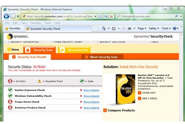 Symantec Security Check