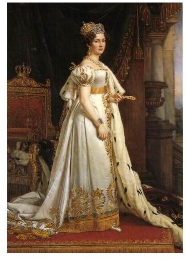 Therese of Saxe-Hildburghausen, by Joseph Stieler