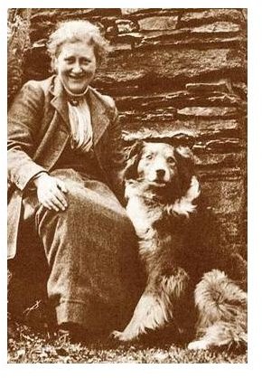 Beatrix Potter and Kep in 1915