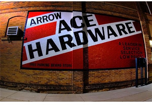 Ace Hardware Mural Logo