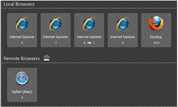 Expression Web 4 SuperPreview Supported Browsers