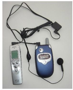 cell phone microphone recorder adapters