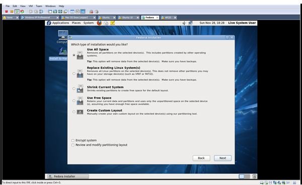 How to Setup a Fedora 12 Virtual Machine