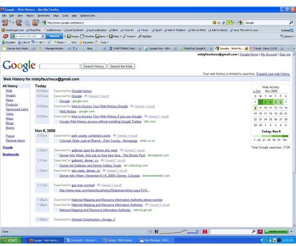 How to Access Your Web History if You Use iGoogle