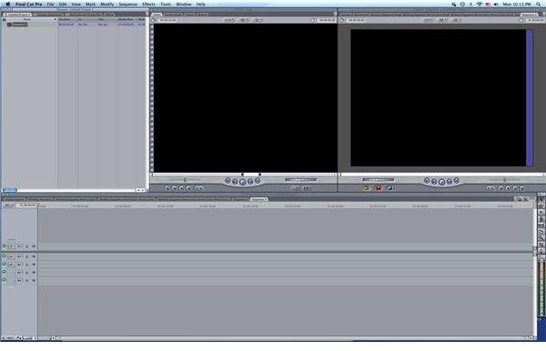 Final Cut Pro Layout