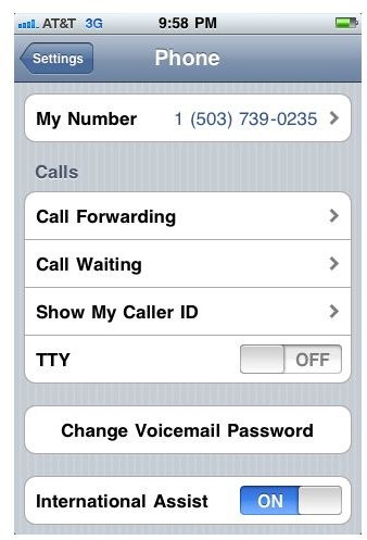 Using Unconditional and Conditional Call Forwarding on the iPhone