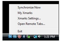 Xmarks icon - Synchronization add-on for IE, Fiforex, Chrome and Safari