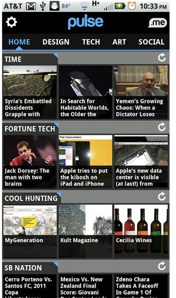 Pulse News for Android