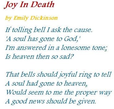 Poems For Funeral Programs