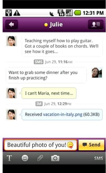 Yahoo Messenger for Android