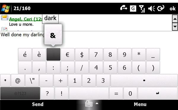 Touch keyboard for Windows Mobile