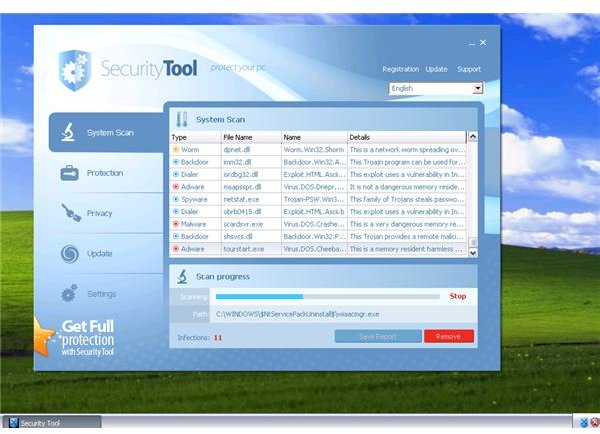 Automatic and Manual Removal Guide of Security Tools Virus
