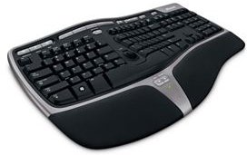 Review of Natural Microsoft Wireless Ergonomic Keyboard