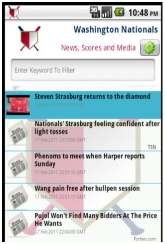 Best Washington Nationals Apps for Android