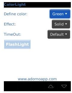 Colorlight - Flash light RIM BBM App-pic