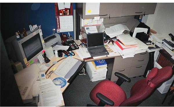 Office Cubicle (Image Credit: Wikimedia Commons)