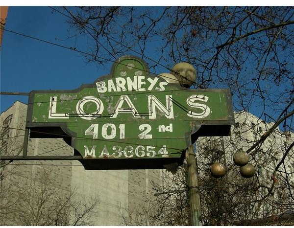 800px-Seattle - Barney’s Loans sign 01