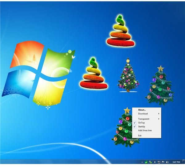 Christmas Decor as Desktop Wallpaper