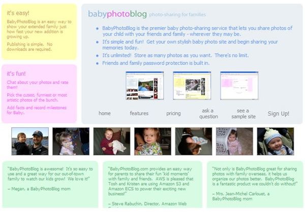 Baby Photo Blog