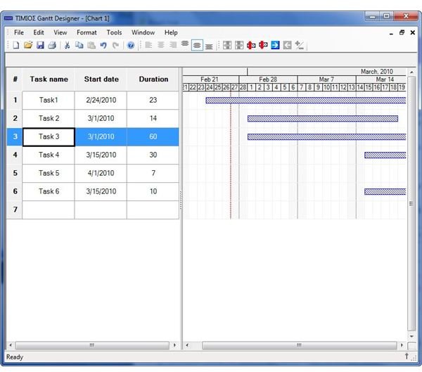 Microsoft Gantt Chart Program