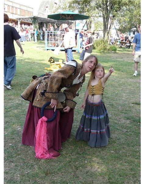 At Renaissance fair by Piotrus on Wikipedia Commons