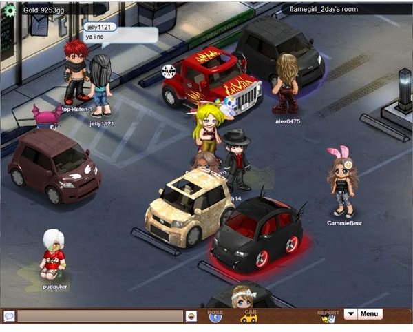 Gaia Online Tips - Rally Game Screenshot
