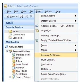 How to Delete Email Accounts in Microsoft Outlook