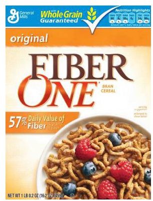 Fiber One Cereal Nutrition Information Facts: Details on Calories, Carbs, Fat, Protein, Fiber, Sugars, & Vitamins & Minerals