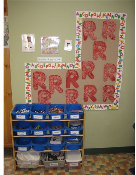 Establishing and Stocking a Preschool Writing Center