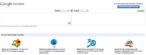 How To Make a Google Translation: English to Spanish