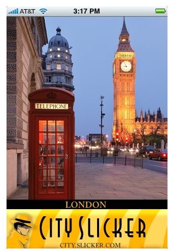 London City Slicker iPhone App