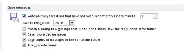 Using Outlook: How to Save an Email Draft