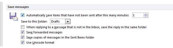 Using Outlook How To Save An Email Draft