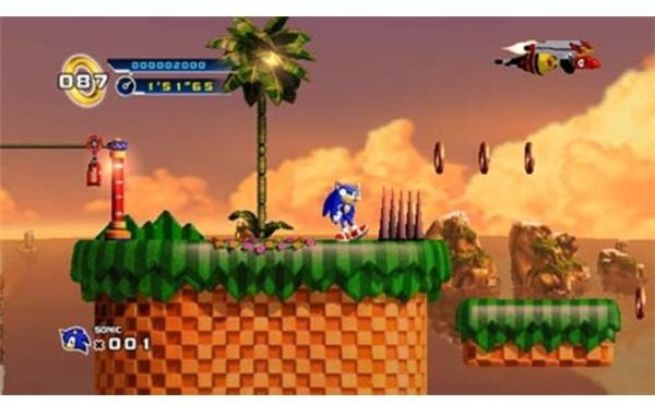Sonic 4 is full of retro Sonic goodness, but it also has its own unique elements.
