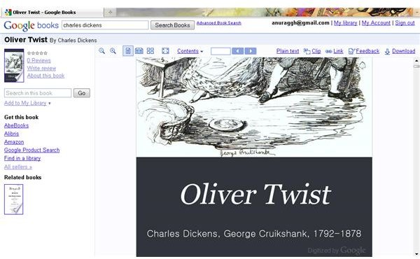 Google Books - Live Online Preview