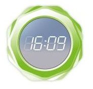 Plastic Clock by Clock Widgets