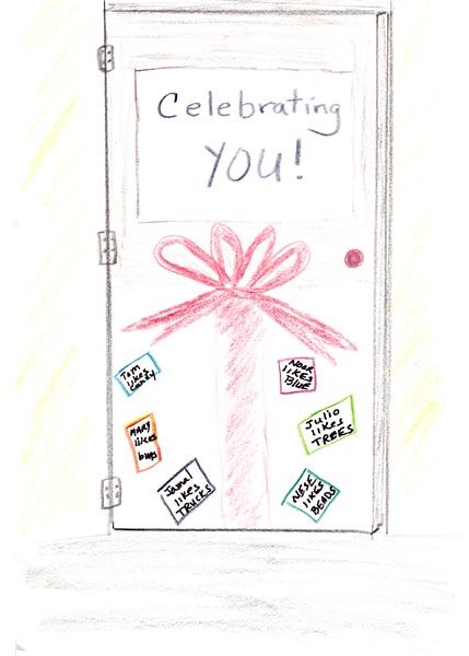 Year-Round Ideas on Decorating Your School Door for the Holidays: Templates & Directions