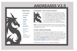 andreas05 template,free templates