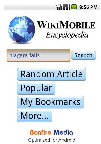 Wikimobile Encyclopedia