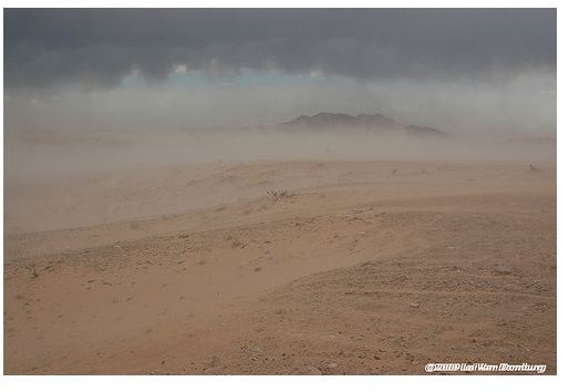 Are Sand & Dust Storms Due to Global Warming?