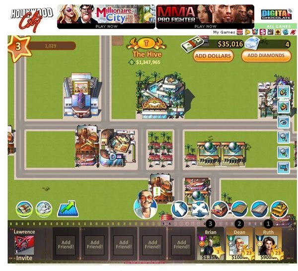 Facebook Games: Hollywood City Review