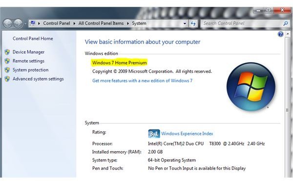 Check Windows 7 Version - Which Version of Windows 7 Do I Have?