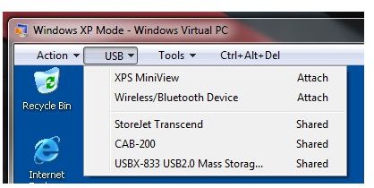 USB 2 support on Virtual PC