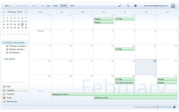 Windows Live Mail Calendar Sync Tips and Fixes