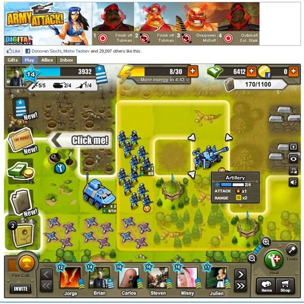 army attack games