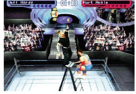 The SmackDown! series was known for its enjoyably-paced arcade gameplay.